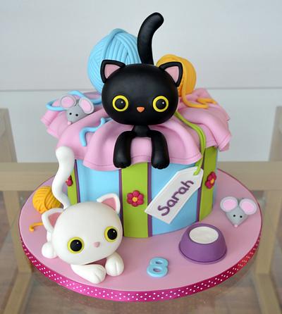 Kitties - Cake by Crumb Avenue