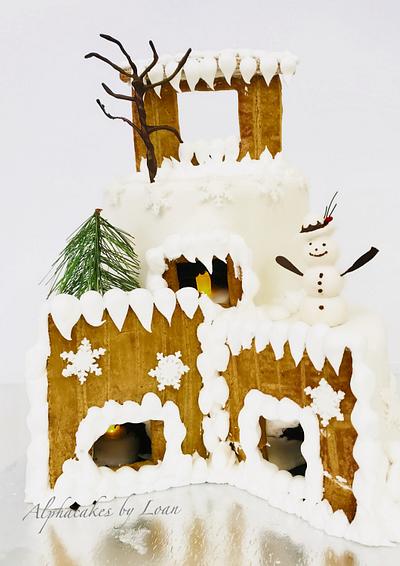 Christmas cake - Cake by AlphacakesbyLoan 