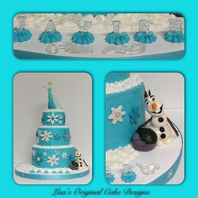 Frozen - Cake by LOCD
