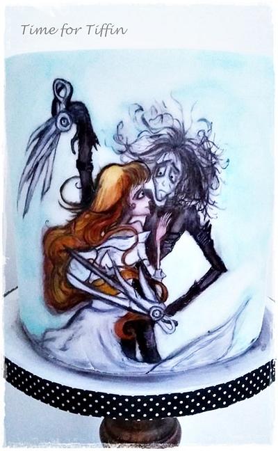 Edward Scissorhands  - Cake by Time for Tiffin 