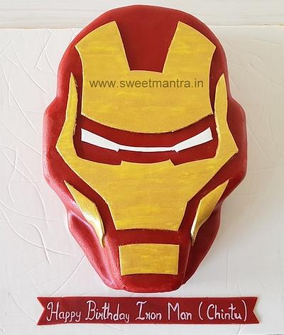 Iron man theme cake - Cake by Sweet Mantra Homemade Customized Cakes Pune