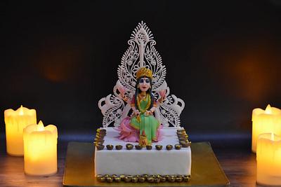 Goddess of Wealth - Cake by Priyanka 