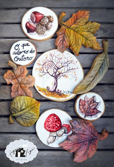 What I love from autumn cookies  - Cake by Daniel Diéguez