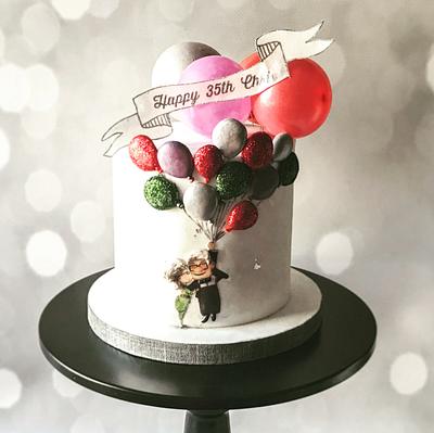 Up movie themed birthday cake - Cake by Sweetartstories 