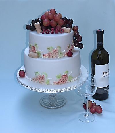For grape winemaker - Cake by Zuzana Bezakova