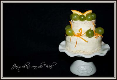 grape mini layer cake - Cake by Jacqueline