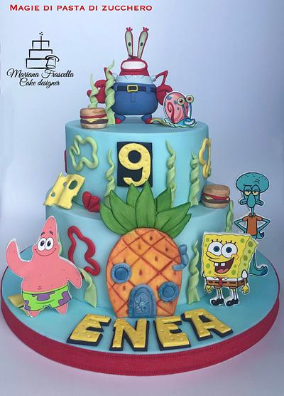 Mr Krabs Spongebob - Cake by Mariana Frascella