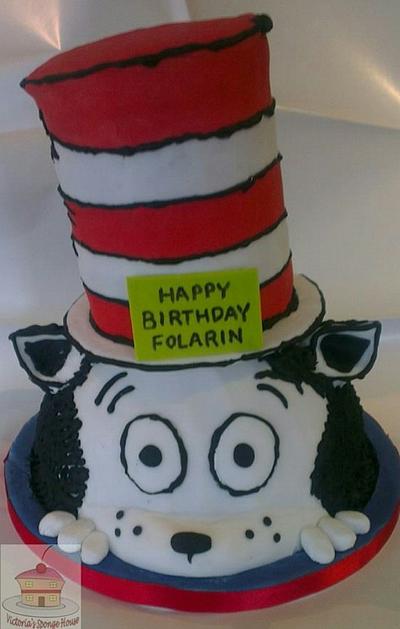 Cat in the Hat - Cake by Victoria's Sponge House