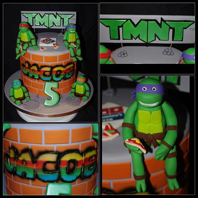 Ninja Turtles Cake - Cake by BeccaliciousCakes