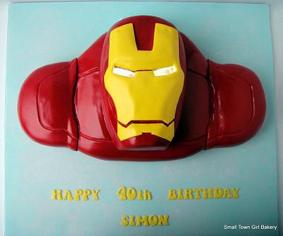 Iron man Cake - Cake by festivalcookie
