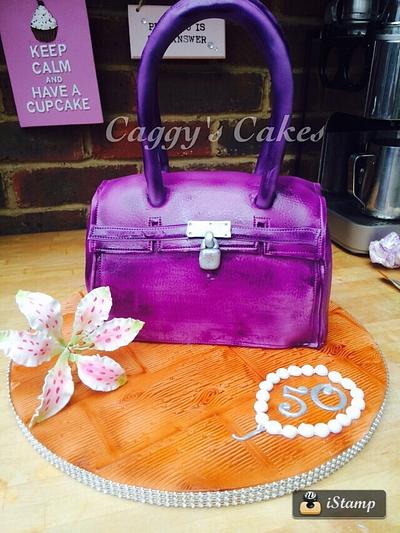 Handbag cake - Cake by Caggy