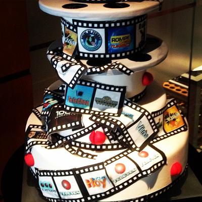 Tv channel anniversary  - Cake by Sweet cake Lafuente