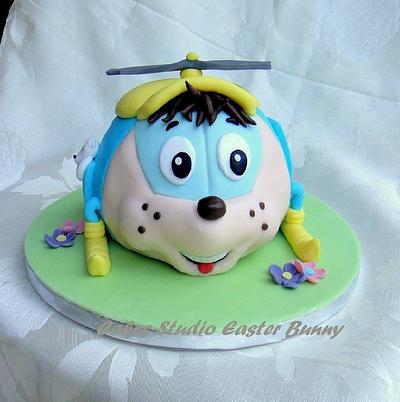 Budgie the Little Helicopter. - Cake by Irina Vakhromkina