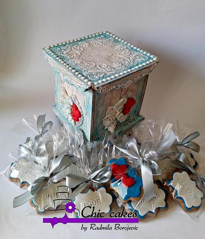 Gingerbread gift box - Cake by Radmila