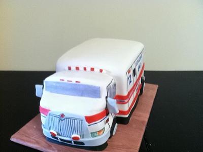 Ambulance Cake - Cake by Marie
