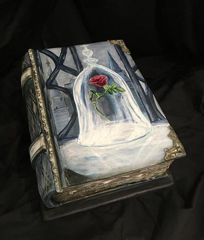 Beauty and the Beast Book Cake - Cake by  Sue Deeble