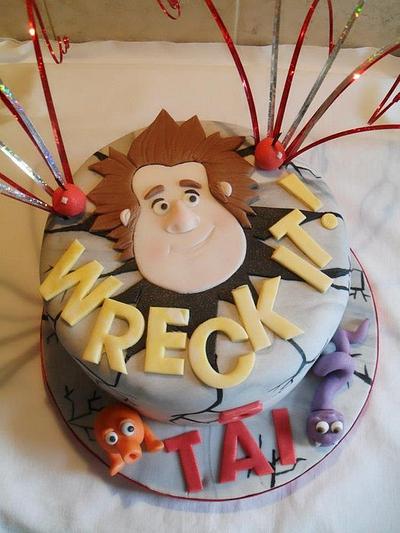 Wreck it Ralph for Tai - Cake by Marie 2 U Cakes  on Facebook