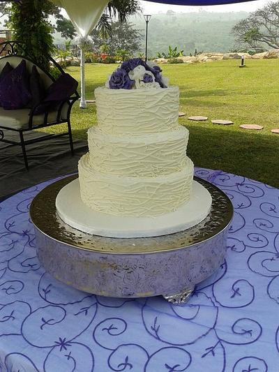 Rustic wedding cake - Cake by SerwaPona