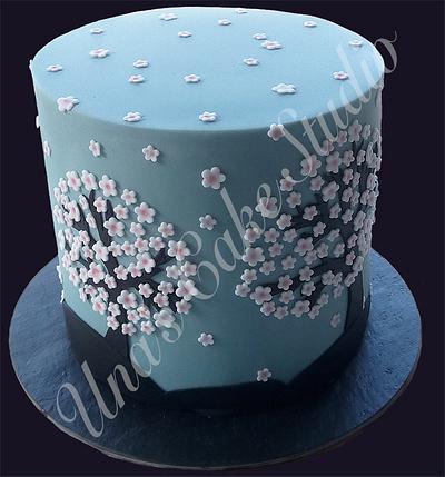 Elegant Tree Cake - Cake by Una's Cake Studio