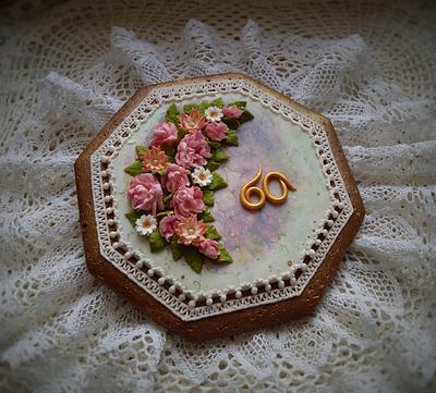 Flower cookie - Cake by Bożena