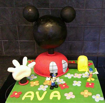 mickey mouse clubhouse - Cake by kayleigh