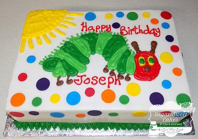 Hungry Caterpillar - Cake by Sugar Sweet Cakes