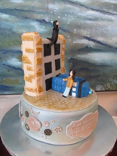 Wholock (Dr. Who/Sherlock) Theme Cake - Cake by Josie Borlongan