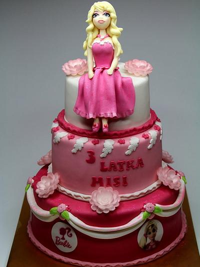 Barbie Birthday Cake - Cake by Beatrice Maria