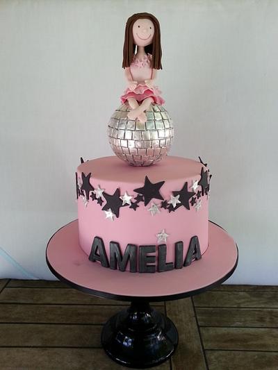 Amelia's Disco Cake - Cake by Esther Scott