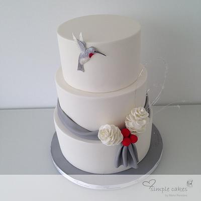 hummingbird - Cake by simple cakes - Mara Paredes