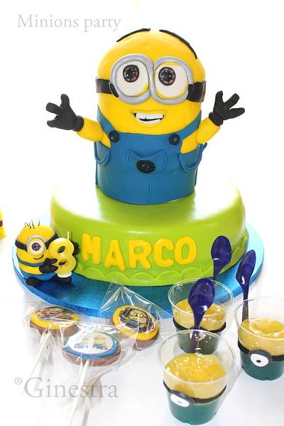 Minions party - Cake by Ginestra