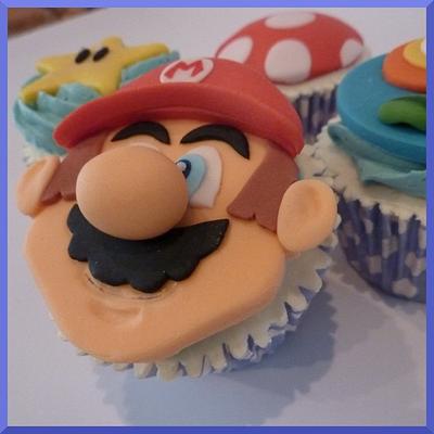 Super Mario Cupcakes - Cake by Helen Geraghty