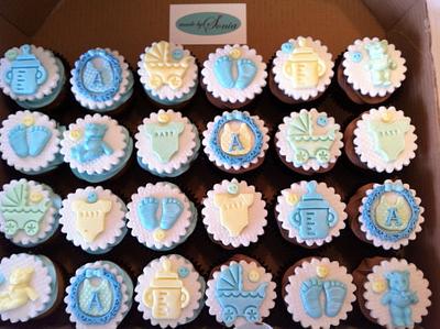 Baby Shower cupcakes - Cake by Sonia