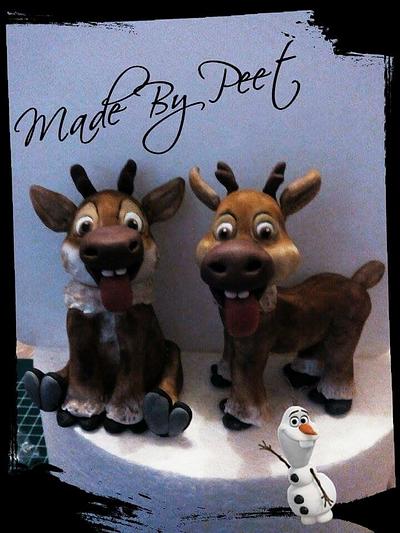 Baby Sven twins... - Cake by Petra