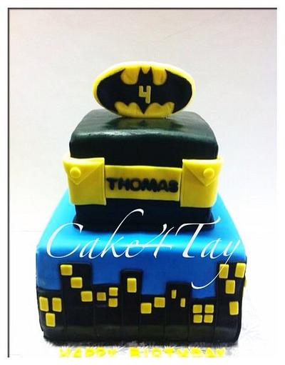 Batman - Cake by Angel Chang