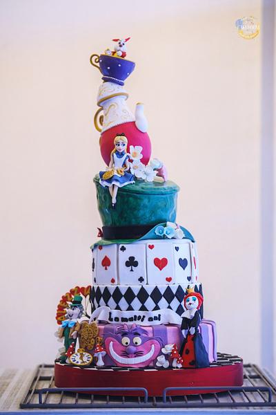 Alice in Wonderland - Cake by NicoRadu