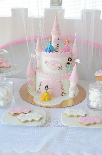 princes castle cake - Cake by SaldiDiena