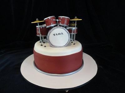 The Drums - Cake by Gina Perroni