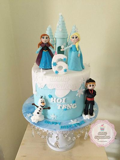 Frozen cake  - Cake by annacupcakes