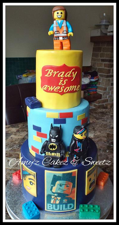 Everything is AWESOME!! - Cake by Amy'z Cakez & Sweetz
