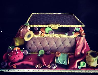 Sewing Box - Cake by Baked4U