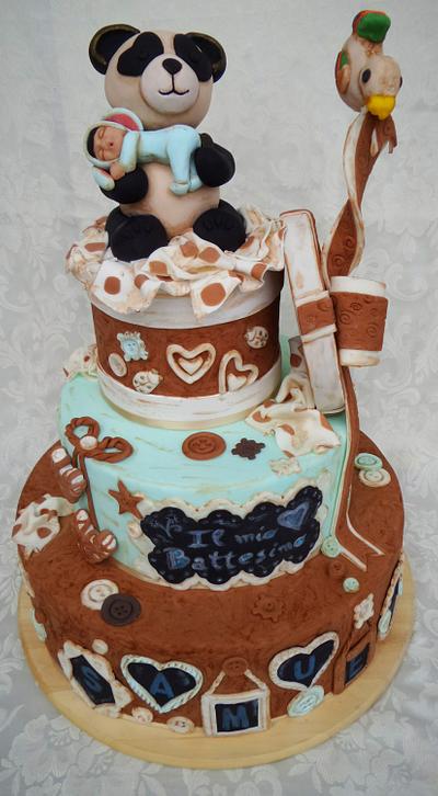 Christening Cake Thun Style - Cake by Valentina Majella