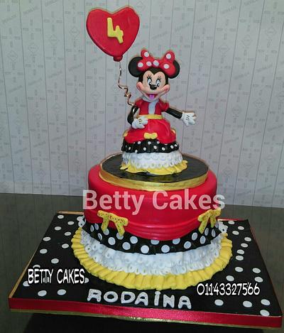 minie mouse cake - Cake by BettyCakesEbthal 