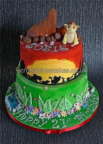Lion King Cake - Cake by Scrumptious Cakes
