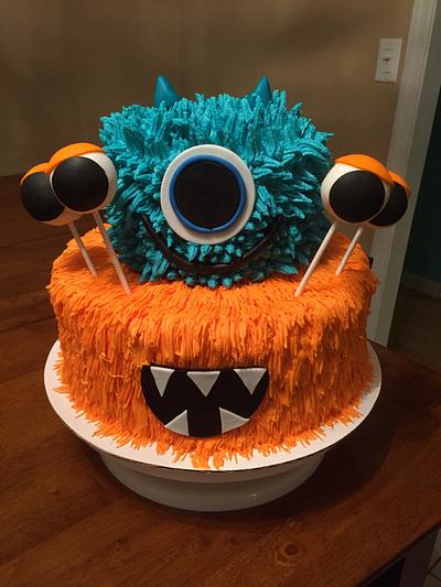 Monsters - Cake by SnoCakes