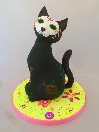 Nemesis sugar kitty - Cake by The Cat's Meow