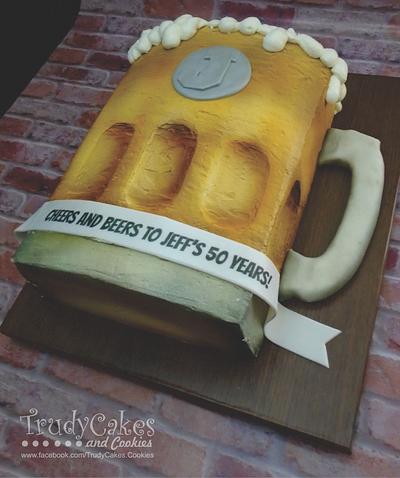 Frosted beer mug - Cake by TrudyCakes