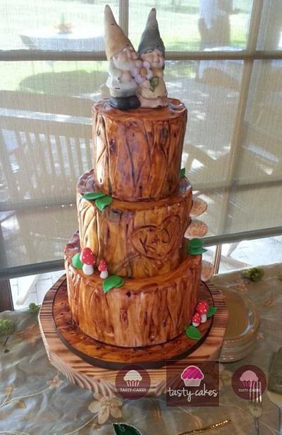 Woodland Wedding - Cake by Tasty Cakes