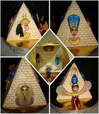 Pyramid ( 3D cake) - Cake by Zahraa Fayyad