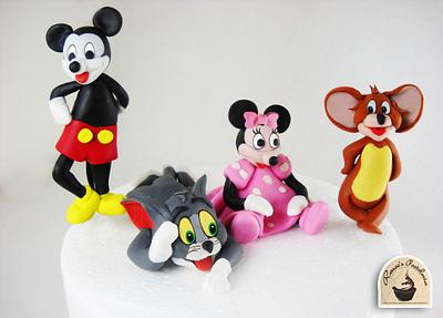 Disney Character Modelling - Cake by purbaja
